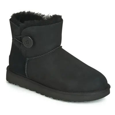 UGG  MINI BAILEY BUTTON II  Černá