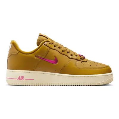 Nike Air Force '07 "Just Do It Bronzine" Wmns - Dámské - Tenisky Nike - Žluté - FB8251-700