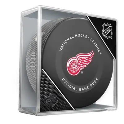 Fanouškovský puk NHL Official Game Puck (1ks), Detroit Red Wings