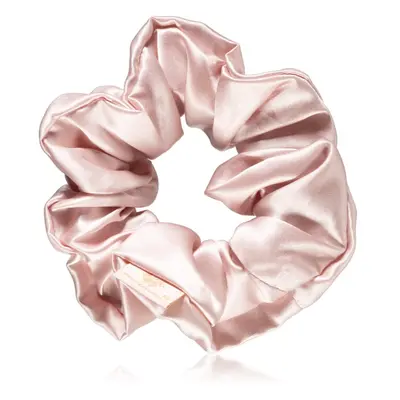 Crystallove Silk Scrunchie hedvábná gumička do vlasů Black