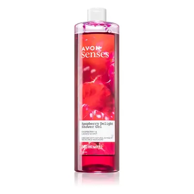 Avon Senses Raspberry Delight pečující sprchový gel