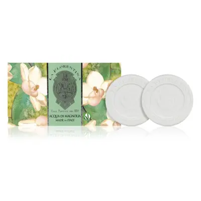 La Florentina Fresh Magnolia Sculpted Soap přírodní tuhé mýdlo magnólie