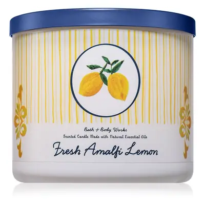 Bath & Body Works Fresh Amalfi Lemon vonná svíčka