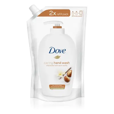 Dove Purely Pampering Shea Butter tekuté mýdlo náhradní náplň bambucké máslo a vanilka