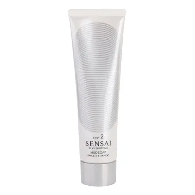 Sensai Silky Purifying Mud Soap (Wash & Mask) mýdlo a maska v