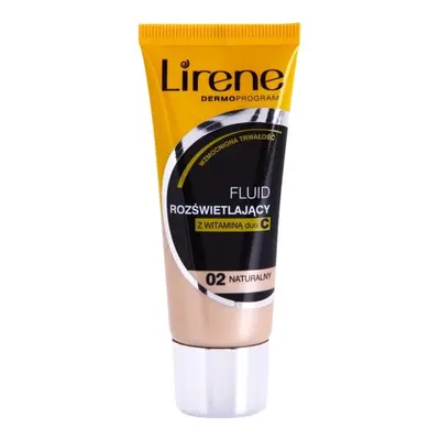 Lirene Vitamin C rozjasňující fluidní make-up pro dlouhotrvající efekt odstín Beige