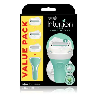 Wilkinson Sword Intuition in Sensitive Care holicí strojek + náhradní hlavice