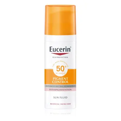 Eucerin Sun Pigment Control ochranná emulze proti hyperpigmentaci pleti SPF 50+