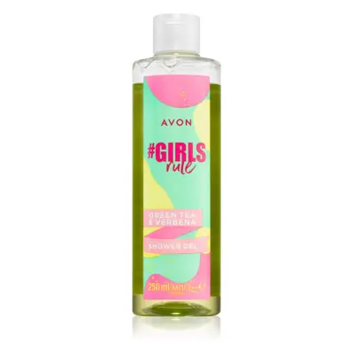 Avon #GirlsRule Green Tea & Verbena osvěžující sprchový gel