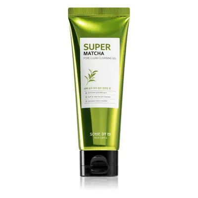 Some By Mi Super Matcha Pore Clean jemný čisticí gel na rozšířené póry