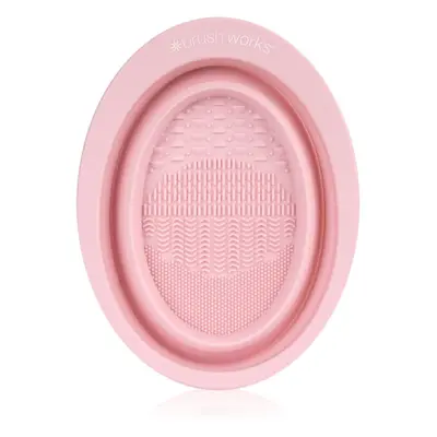 Brushworks Silicone Makeup Brush Cleaning Bowl silikonová pomůcka na čištění štětců