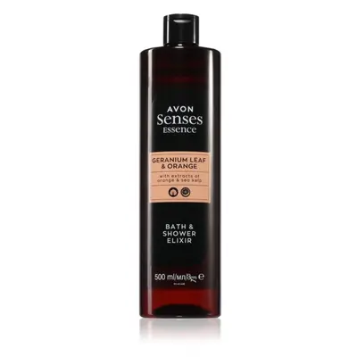 Avon Senses Essence Geranium Leaf & Orange přísada do koupele