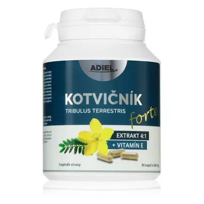 Adiel Kotvičník + vitamin E forte bylinné kapsle na podporu hormonální rovnováhy