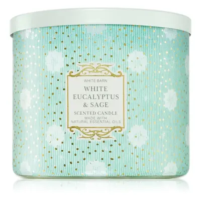 Bath & Body Works White Eucalyptus & Sage vonná svíčka