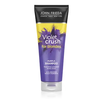 John Frieda Sheer Blonde Violet Crush tónovací šampon pro blond vlasy