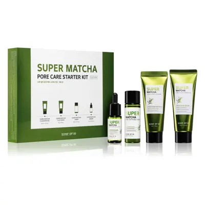 Some By Mi Super Matcha Pore Care dárková sada pro stažení pórů a matný vzhled pleti