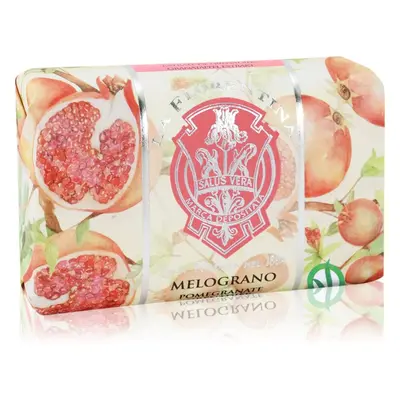 La Florentina Pomegranate Hand Soap přírodní tuhé mýdlo granátové jablko