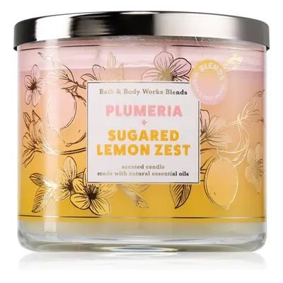 Bath & Body Works Plumeria & Sugared Lemon Zest vonná svíčka