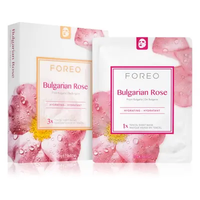 FOREO Farm to Face Sheet Mask Bulgarian Rose hydratační plátýnková maska