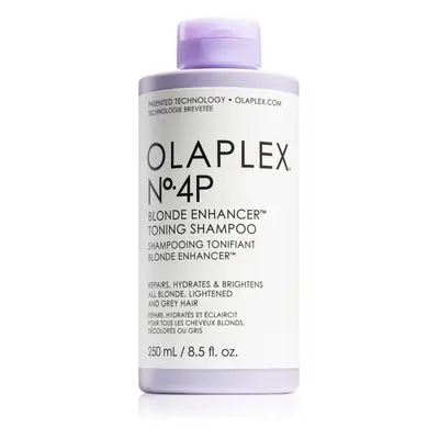 Olaplex N°4P Blond Enhancer Toning Shampoo fialový tónovací šampon neutralizující žluté tóny