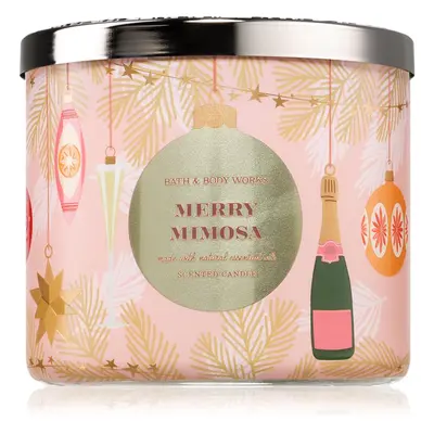 Bath & Body Works Merry Mimosa vonná svíčka