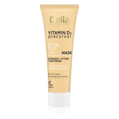 Delia Cosmetics Vitamin D3 Precursor liftingová maska na noc