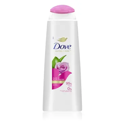 Dove Aloe & Rose Water šampon pro hydrataci a lesk