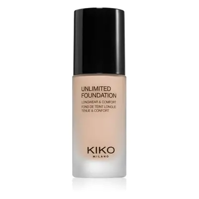 KIKO Milano Unlimited Foundation dlouhotrvající tekutý make-up s matným efektem odstín Rose