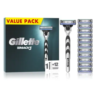 Gillette Mach3 holicí strojek + náhradní břity