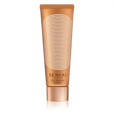 Sensai Silky Bronze Self Tanning For Face samoopalovací gelový krém na obličej