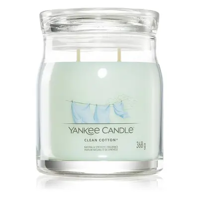 Yankee Candle Clean Cotton vonná svíčka Signature