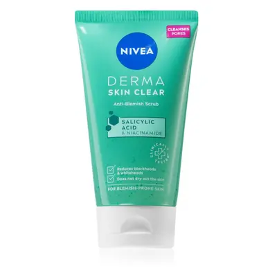 NIVEA Derma Skin Clear čisticí pleťový peeling