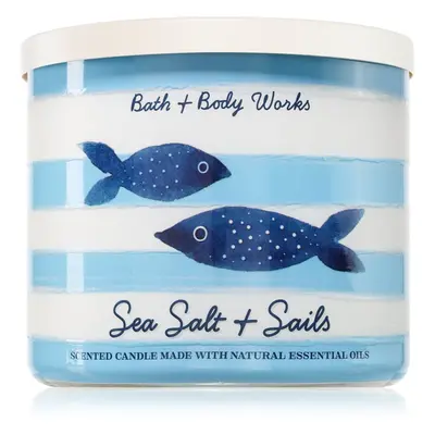 Bath & Body Works Sea Salt & Sails vonná svíčka