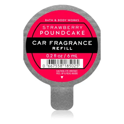 Bath & Body Works Strawberry Pound Cake vůně do auta náhradní náplň