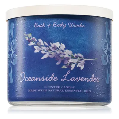 Bath & Body Works Oceanside Lavender vonná svíčka