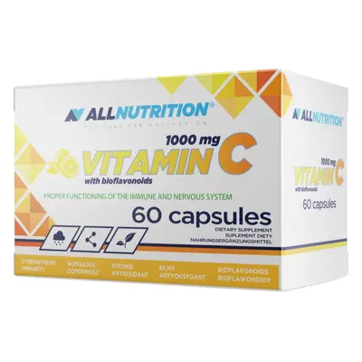 Allnutrition Vitamin C mg with Bioflavonoids kapsle pro podporu imunitního systému, krásnou pleť