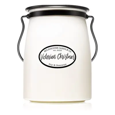 Milkhouse Candle Co. Creamery Victorian Christmas vonná svíčka Butter Jar