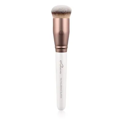 Luvia Cosmetics Prime Vegan Blurring Buffer štětec na make-up a pudr (Pearl White / Metallic Cof