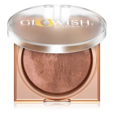 Huda Beauty Glo Wish Soft Radiance Mini kompaktní bronzující pudr odstín - Deep Tan