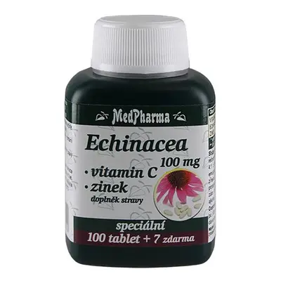 MedPharma Echinacea mg + vitamin C + zinek tablet