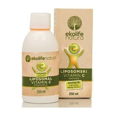 Ekolife Natura Liposomal Vitamin C STRONG mg ananas ml