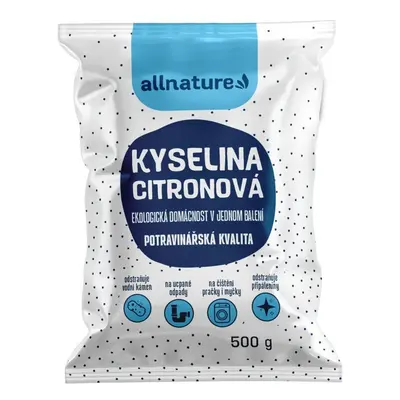 Allnature Kyselina citronová g