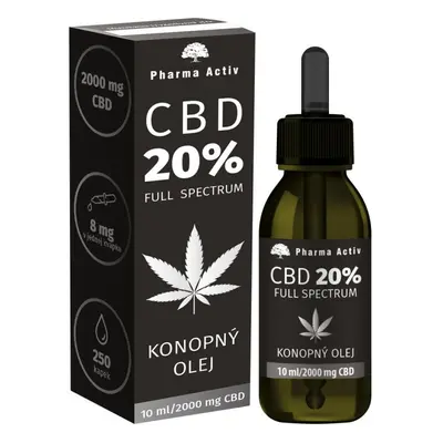 Pharma Activ CBD 20% Full Spectrum Konopný olej mg ml