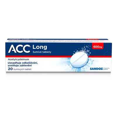 ACC LONG mg šumivých tablet