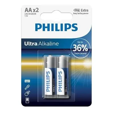 Philips Baterie Ultra Alkaline AA LR6E2B/10 ks