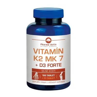 Pharma Activ Vitamin K2 MK7 + D3 FORTE I.U. tablet