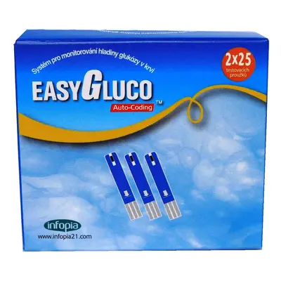 Easygluco Testovací proužky pro glukometr EasyGluco ks