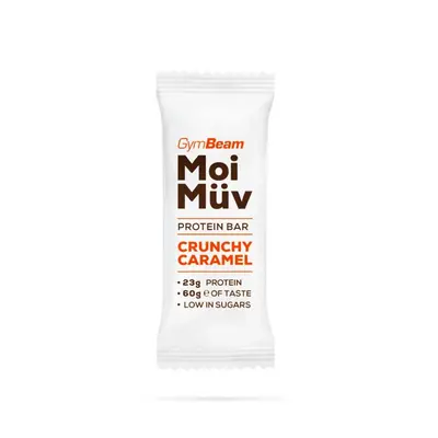 GymBeam Proteinová tyčinka MoiMüv crunchy caramel g