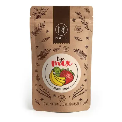 NATU Lyo mix jahoda & banán g