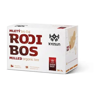 Kyosun Rooibos BIO mletý čaj 30x2 g